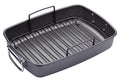 MasterClass Bräter mit Rost - 40 x 28 cm - Standard Antihaftbeschichtung