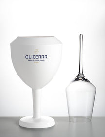 GLICERRR Weinglaskühler- und Halterset + Glas