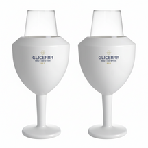 GLICERRR Weinglaskühler- und Halterset + Glas - 2-teilig