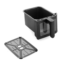 GreenPan Doppelte Heißluftfritteuse Bistro Dual Zone - Schwarz - 8 Liter (2 x 4 Liter) - PFAS-frei