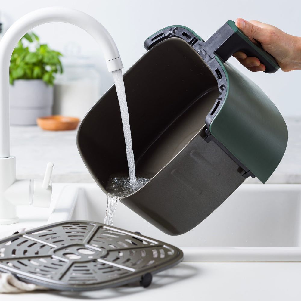 GreenPan Heißluftfritteuse Bistro XXL - Pine Green - 7.2 Liter - PFAS-frei