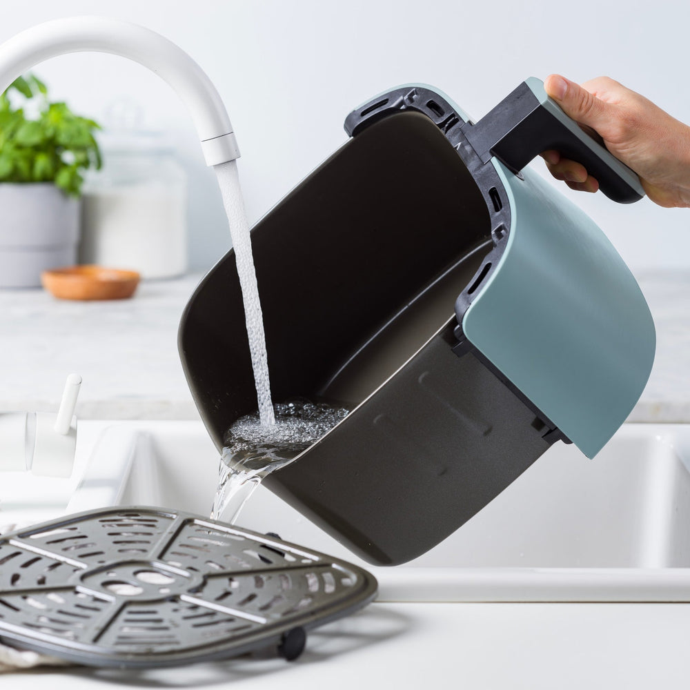 GreenPan Heißluftfritteuse Bistro XXL - Smokey Blue - 7.2 Liter - PFAS-frei