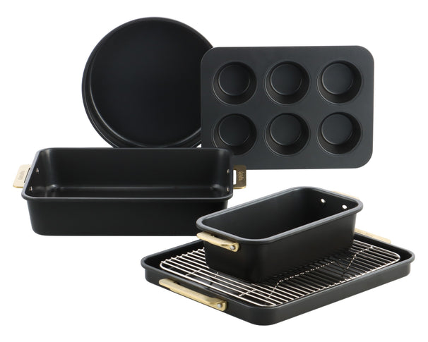 GreenPan Backset Padova Reserve Black 6-teilig - keramische Antihaftbeschichtung