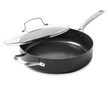 GreenPan Hapjespan met deksel Copenhagen Zwart ø 28 cm / 4.3 Liter