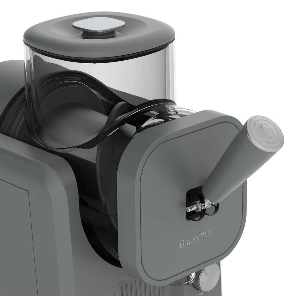 GreenPan Eismaschine Frost - Grau - Softeis, Speiseeis, Slushies, Milchshakes & Smoothies - 1.8 Liter