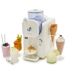 GreenPan Eismaschine Frost - Weiß - Softeis, Speiseeis, Slushies, Milkshakes & Smoothies - 1.8 Liter