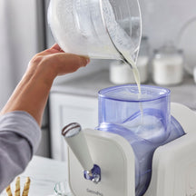 GreenPan Eismaschine Frost - Weiß - Softeis, Speiseeis, Slushies, Milkshakes & Smoothies - 1.8 Liter