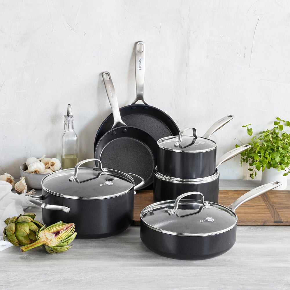 GreenPan Koekenpannenset Copenhagen 2-delig - ø 20 & 28 cm - sfeerbeeld 2
