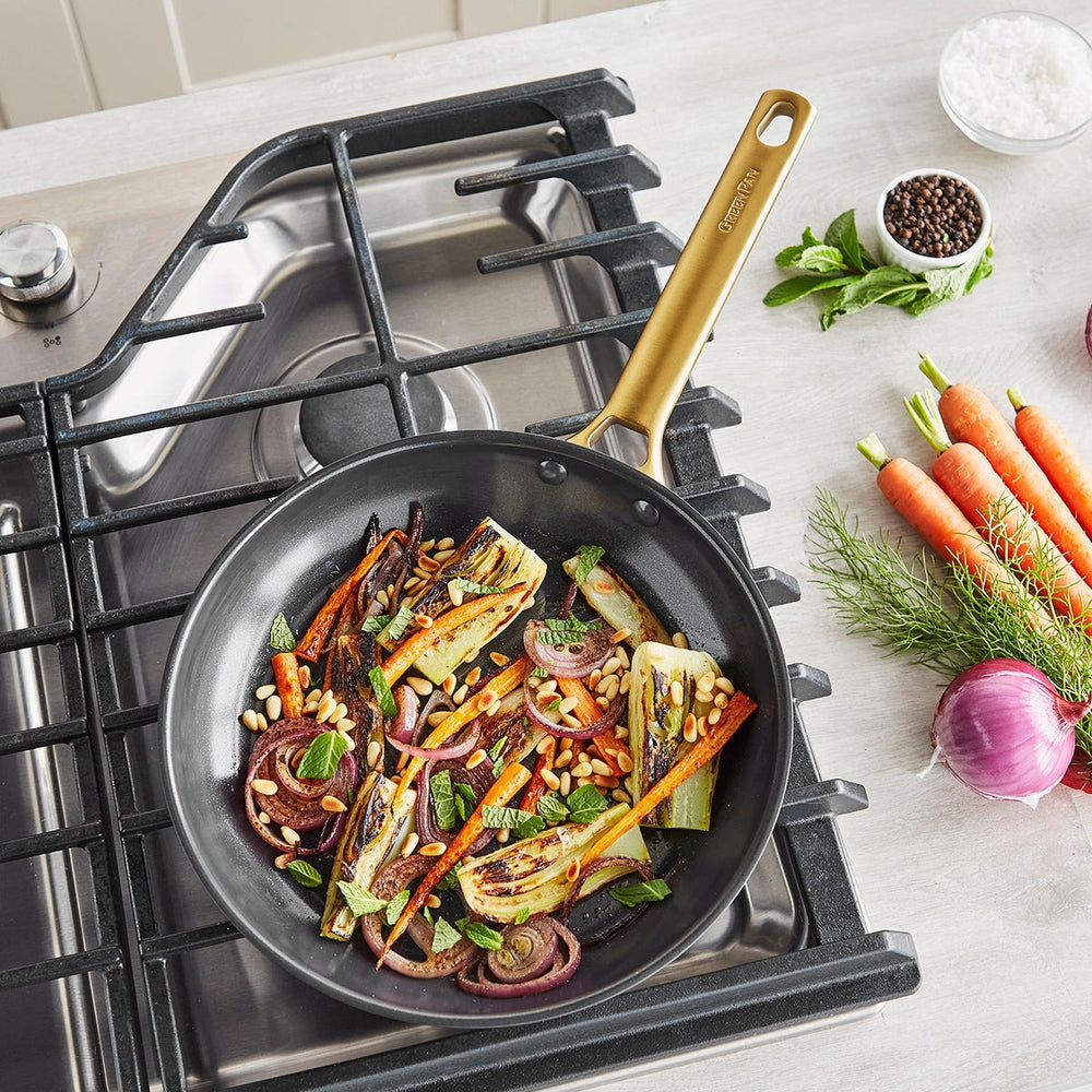 GreenPan Koekenpannenset Padova Reserve Black ø 20 & 26 cm - sfeerbeeld 3