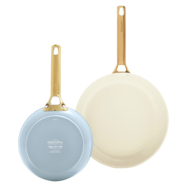 GreenPan Bratpfannenset Padova Reserve Light Blue 2-teilig - Bratpfanne ø 20 & 26 cm - keramische Antihaftbeschichtung
