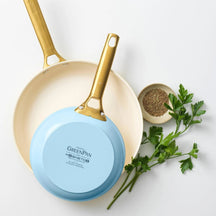 GreenPan Koekenpannenset Padova Reserve Light Blue ø 20 & 26 cm - bovenaanzicht