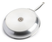 GreenPan Koekenpannenset Premiere RVS 2-delig - ø 20 & 28 cm - onderaanzicht