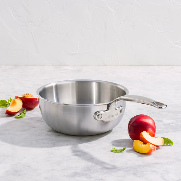 GreenPan Sauteuse Première Pro ø 20 cm / 2,36 Liter - ohne Antihaftbeschichtung