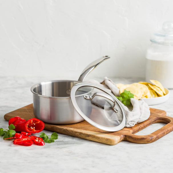 GreenPan Stielkasserolle mit Deckel Première Pro ø 16 cm / 1,58 Liter