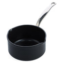 GreenPan Stielkasserolle mit 2 Ausgüssen Barcelona Pro Schwarz ø 16 cm / 1,6 Liter - keramische Antihaftbeschichtung