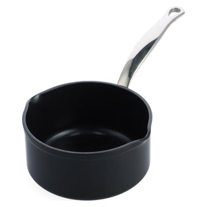 GreenPan Steelpan met 2 Schenktuiten Barcelona Pro Zwart ø 16 cm / 1.6 Liter