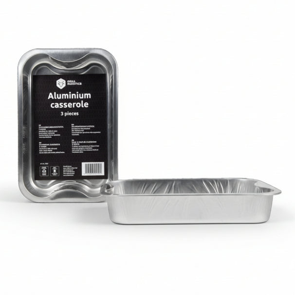 Cookinglife Grill-Aluminiumbleche / Grillroste – 30 x 20 cm – 9 Stück