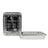 Cookinglife Grill-Aluminiumbleche / Grillroste – 23 x 18 cm – 18 Stück