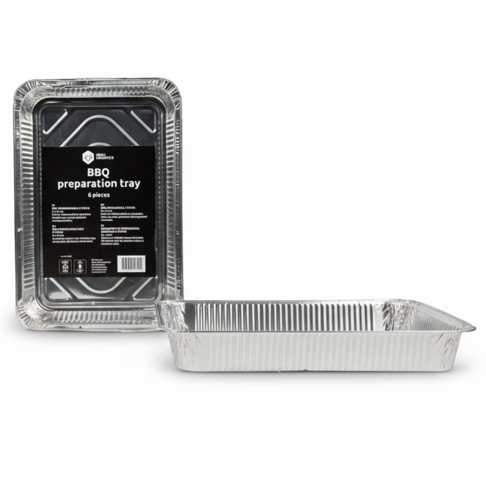Cookinglife Grill-Aluminiumbleche / Grillroste – 34 x 21 cm – 18 Stück
