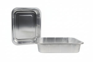 Cookinglife Grill-Aluminium-Grillschalen / BBQ-Grillblech – 32 x 26 cm – Wiederverwendbar – 5 Stück