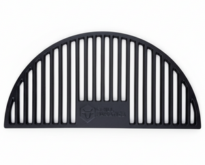 Cookinglife Halbmond-Grillrost aus Gusseisen - Geeignet für 46 cm Kamados