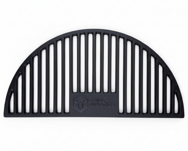 Cookinglife Halbmond-Grillrost aus Gusseisen - Geeignet für 46 cm Kamados