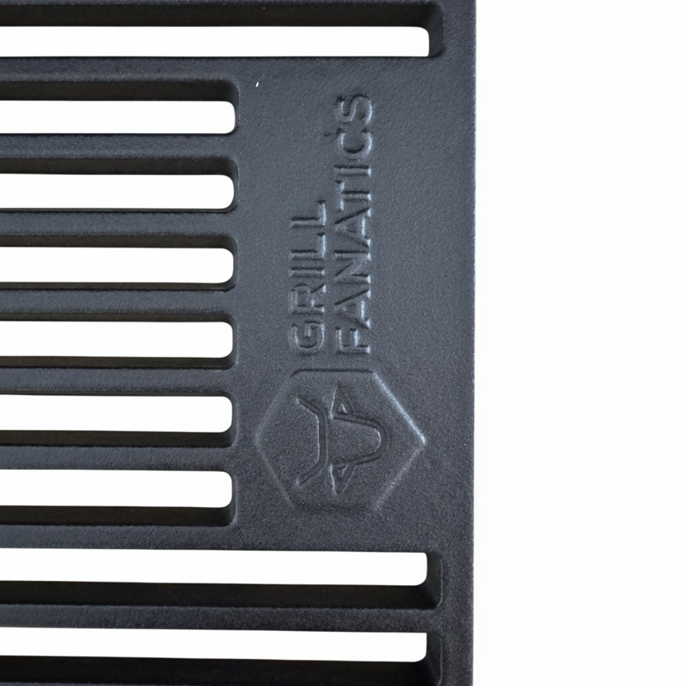 Cookinglife Halbmond-Grillrost aus Gusseisen - Geeignet für 46 cm Kamados