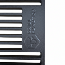 Cookinglife Halbmond-Grillrost aus Gusseisen - Geeignet für 46 cm Kamados