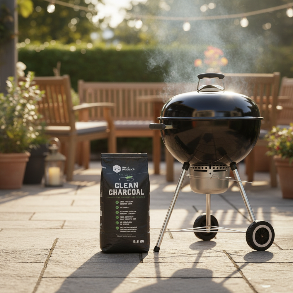 Cookinglife Grill Holzkohle / Holzkohlereiniger – 9,5 kg – Rauchfrei