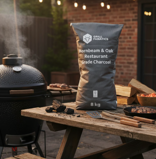 Cookinglife Grillholzkohle – Hainbuche & Eiche – 8 kg – Restaurantqualität
