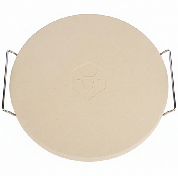 Cookinglife Grill-Pizzastein mit Halterung ø 38 cm