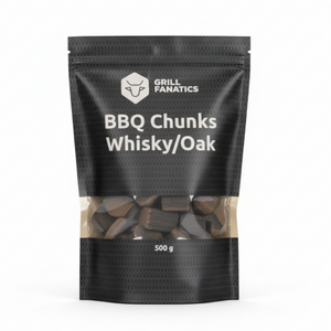 Cookinglife Grill-Räucherholzstücke – Whiskey/Eiche – 500 Gramm