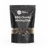Cookinglife Grill-Räucherholzstücke – Whiskey/Eiche – 500 Gramm