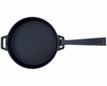 Cookinglife Grillpfanne / Bratpfanne aus Gusseisen ø 25 cm - Abnehmbarer Griff