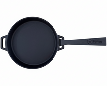 Cookinglife Grillpfanne / Bratpfanne aus Gusseisen ø 25 cm - Abnehmbarer Griff