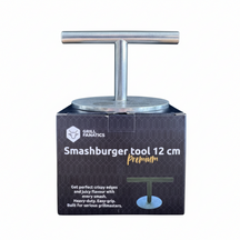 Cookinglife Grill Smashburger Presse / Hamburgerpresse - Premium - Edelstahl - ø 12 cm