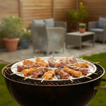 Cookinglife Grill BBQ Grillschale / BBQ Grillblech ø 34 cm - 15 Stück