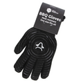 Grill Fanatics BBQ Handschuhe Textil-Silikon 250C Schwarz - Ofenhandschuhe 2 Stk