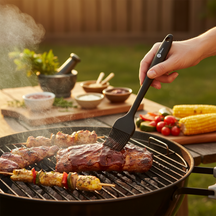 Cookinglife Grillpinsel / Backpinsel – Silikon – 2 Stück – 21 & 25 cm