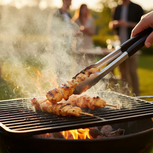 Cookinglife Grillzange aus Edelstahl, 24 cm