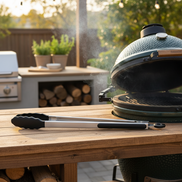 Cookinglife Grillzange 40 cm - Silikonkopf
