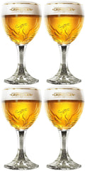 Grimbergen Biergläser mit Fuß 330 ml - 4 Stück