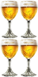 Grimbergen Biergläser mit Fuß 330 ml - 4 Stück
