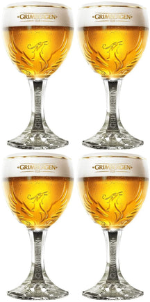 Grimbergen Biergläser mit Fuß 330 ml - 4 Stück