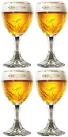 Grimbergen Biergläser mit Fuß 330 ml - 4 Stück