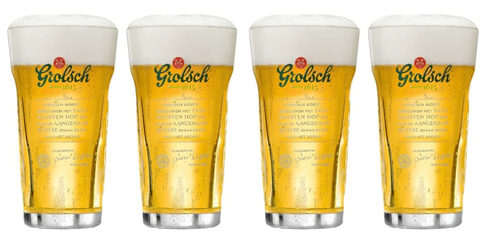 Grolsch Biergläser Craft - 250 ml - 4 Stück