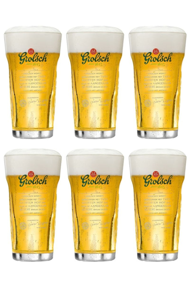 Grolsch Biergläser Craft - 250 ml - 6 Stück