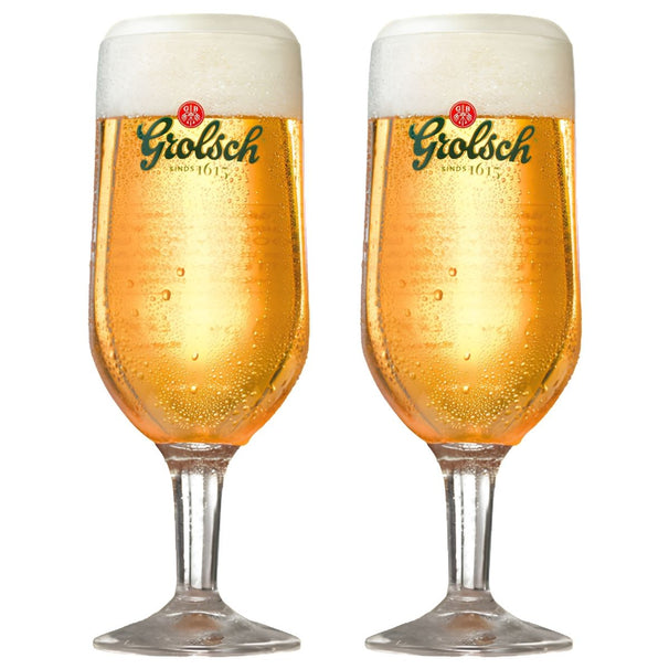 Grolsch Biergläser mit Stiel Classic - 250 ml - 2 Stück