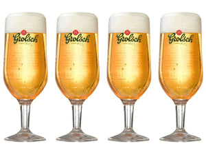 Grolsch Biergläser mit Stiel Classic - 250 ml - 4 Stück