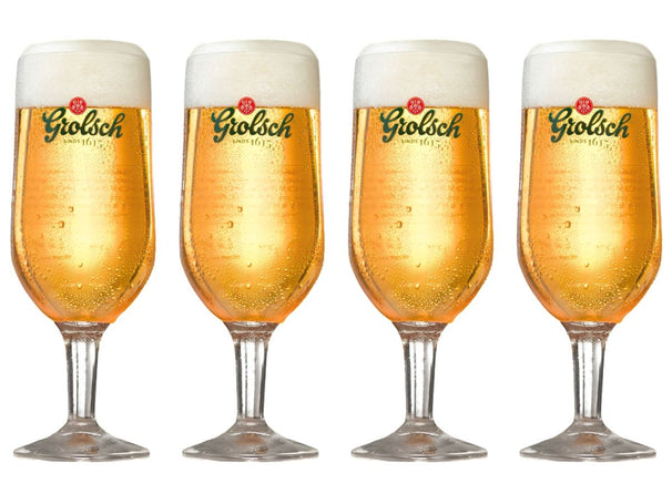 Grolsch Biergläser mit Stiel Classic - 250 ml - 4 Stück